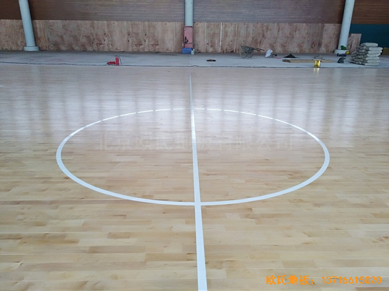深圳南山區體育文化公園運動木地板鋪設案例4